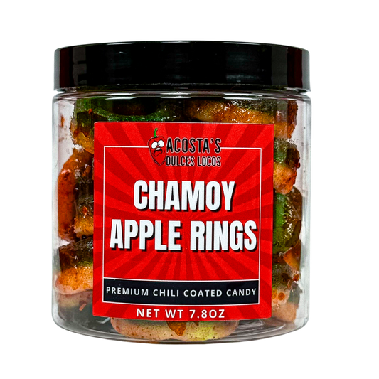 Chamoy Apple Rings